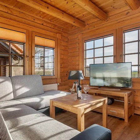 Blockhaus Vasco Da Gama - Meerblick Reihe 1 Und Eigene Sauna بيت للعطل *