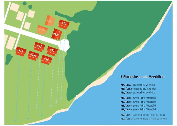 Blockhaus Vasco Da Gama - Meerblick Reihe 1 Und Eigene Sauna Feriehus Sassnitz